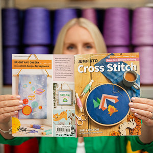 Jump Into Cross Stitch Book - 6 New Patterns!