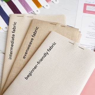 Cross Stitch Fabric Types Explained: Aida, Evenweave and Linen