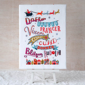 The Dash Away Christmas Cross Stitch-a-Long