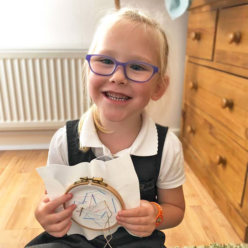 From Smartphone to Stitching: Why Caterpillar Cross Stitch Is Great For Kids