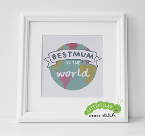 Free Cross Stitch Pattern for Mother's Day