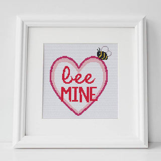 How to Cross Stitch a Simple Valentine's Day Card