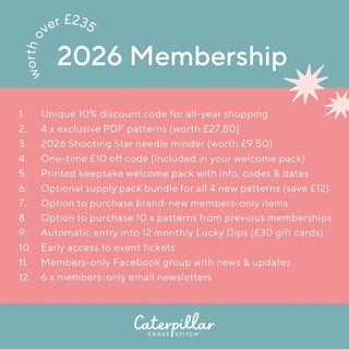 All-Star Stitcher Membership Subscription Benefits