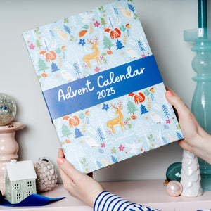 2025 Advent Calendar Box being held up
