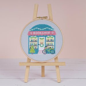 Cosy Corner Bookshop - Cross Stitch Kit or Pattern