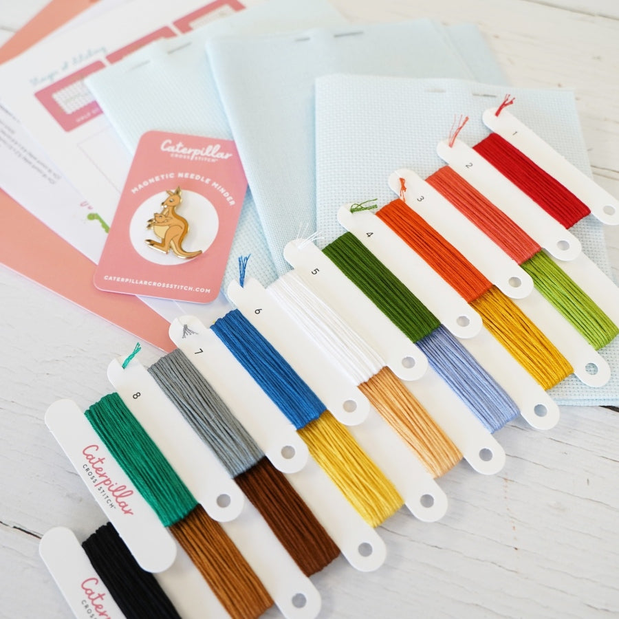 Australasian Adventure Premium Kit -  Supplies and Needle Minder