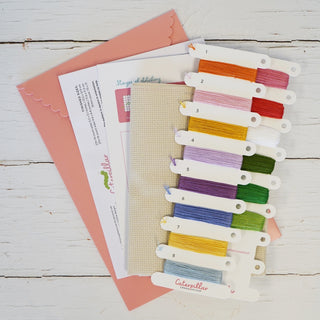 Birthday Botanicals Cross Stitch Supplies