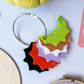 Bat Bobbins with Ring Set