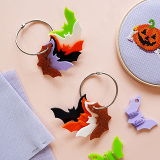Bat Bobbins with Ring Set