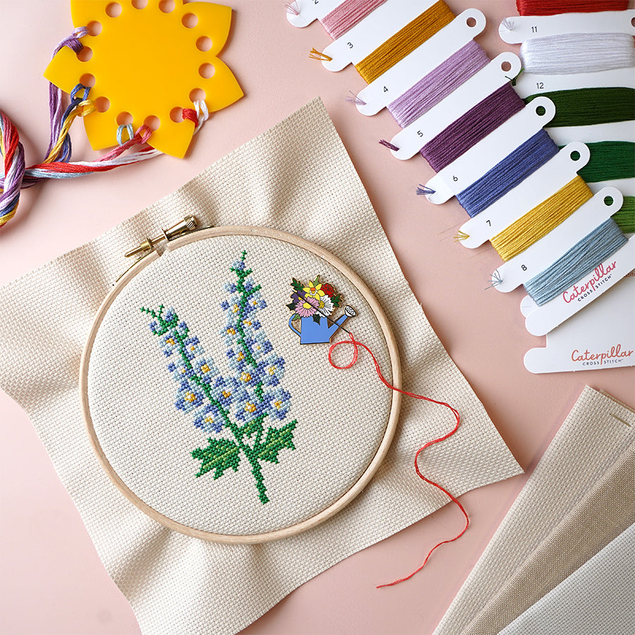 Birthday Botanicals Cross Stitch-a-Long
