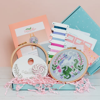 Box 30 Foxgloves and Fantasy Cross Stitch Subscription Box