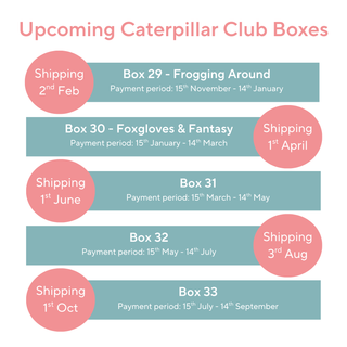 Caterpillar Club Subscription Box - Bimonthly