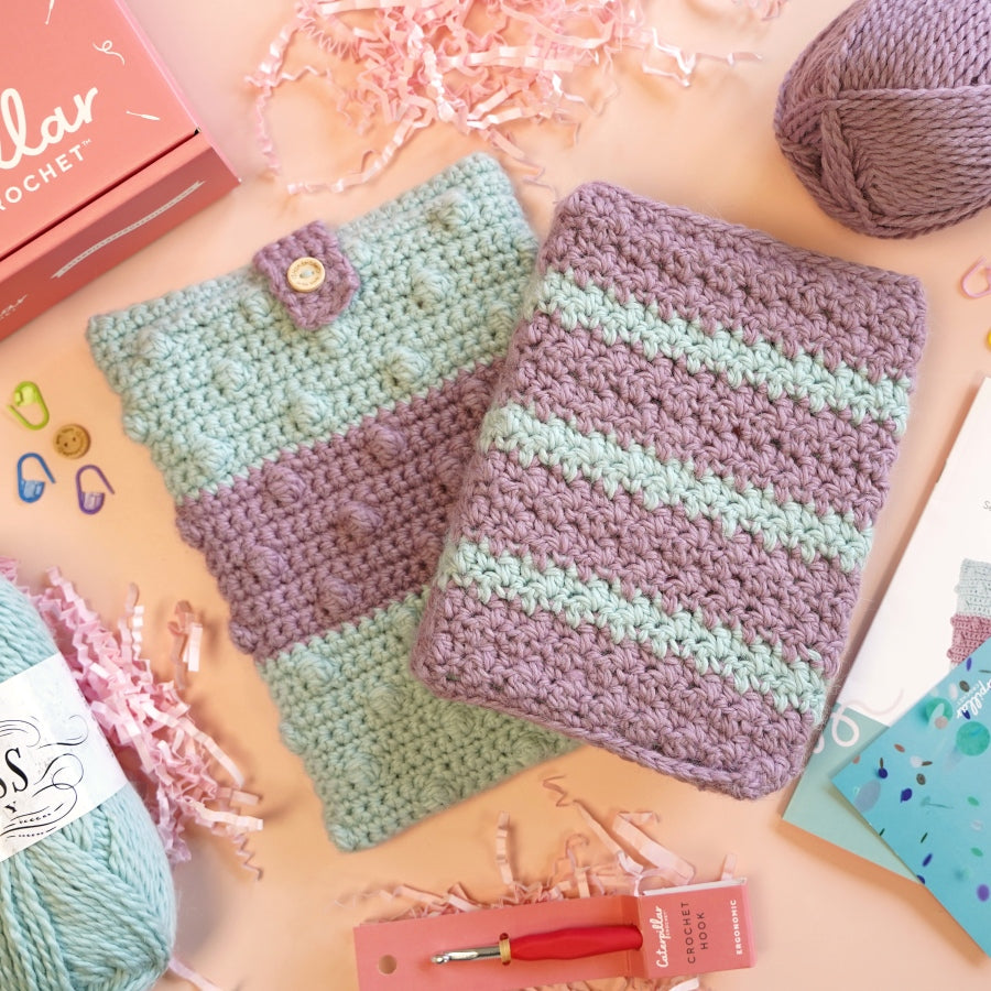 Cosy Covers Crochet Kit - Book Cover & Tablet Sleeve