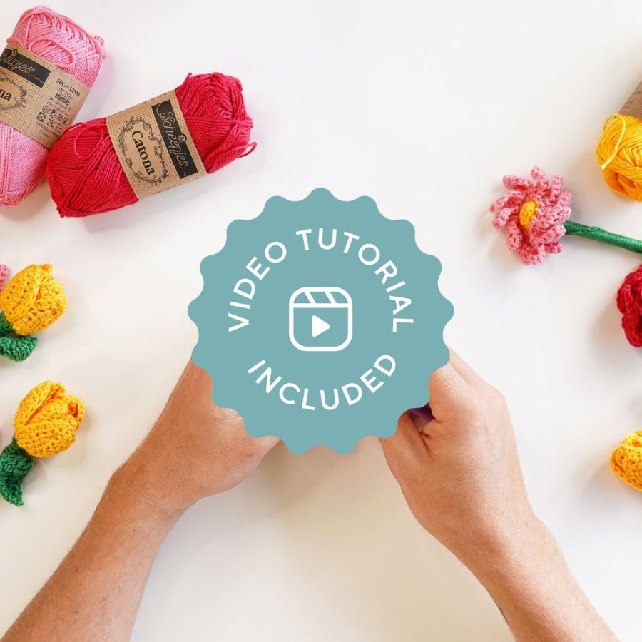 Crochet Bouquet Video Tutorial