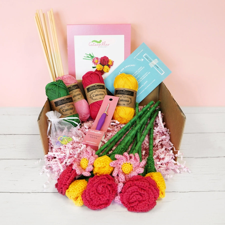 Crochet Bouquet Kit
