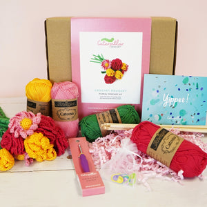 Crochet Bouquet Kit Box