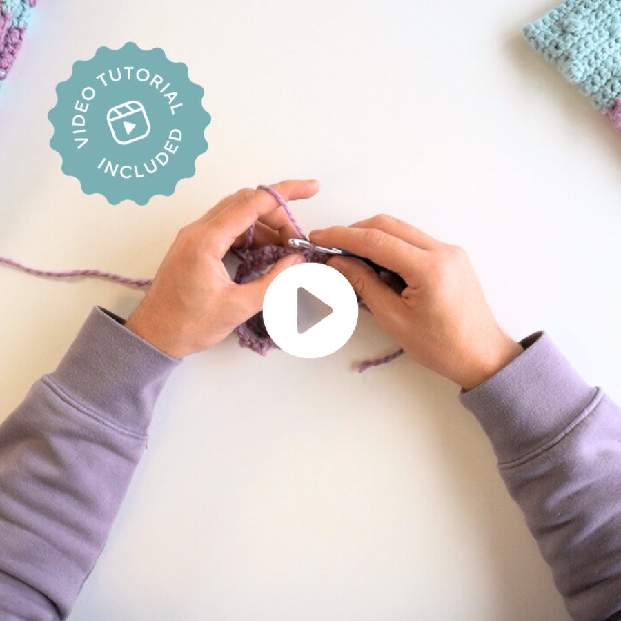 Cosy Covers Crochet Kit Video Tutorial