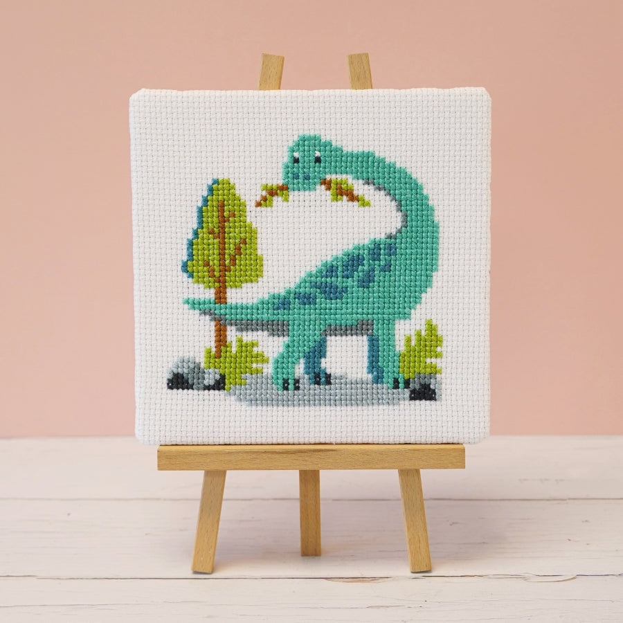 Dinosaur Cross Stitch Kit for Children