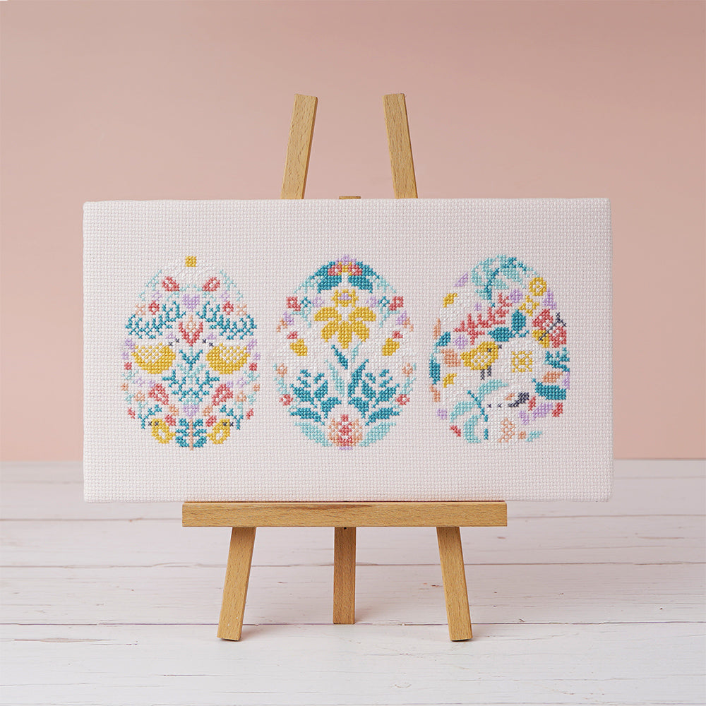 Easter Eggstravaganza Cross Stitch Kit