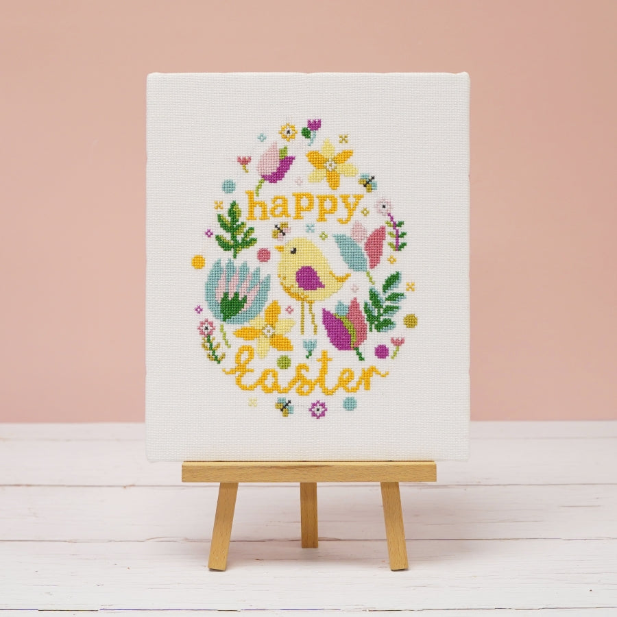 Easter Blooms Cross Stitch Kit or Pattern