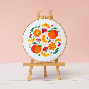 Festive Fruits PDF Cross Stitch Pattern