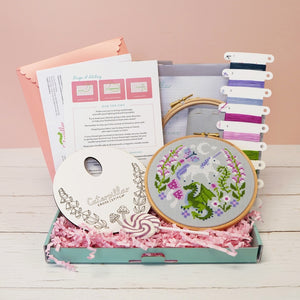 Box 30 Foxgloves and Fantasy Cross Stitch Subscription Box