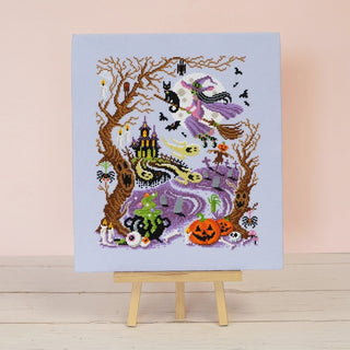 Ghostly Gathering Cross Stitch Kit