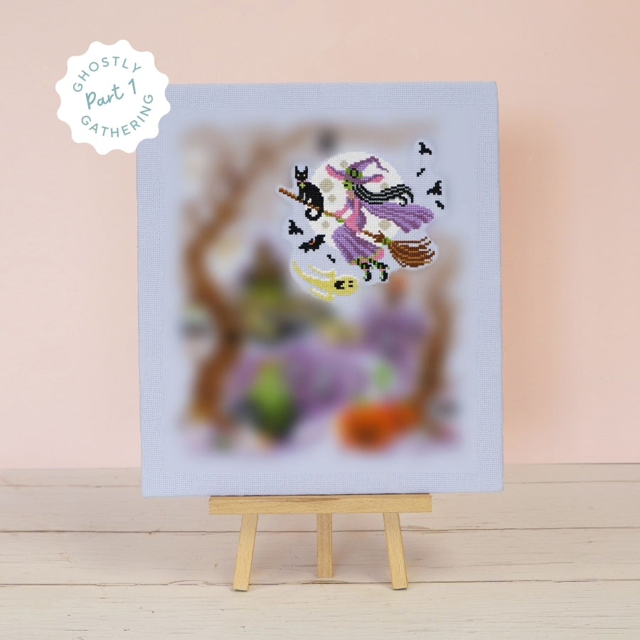 Ghostly Gathering Cross Stitch-a-Long