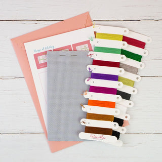 Hello-ween Stitch-a-long Kit Supplies