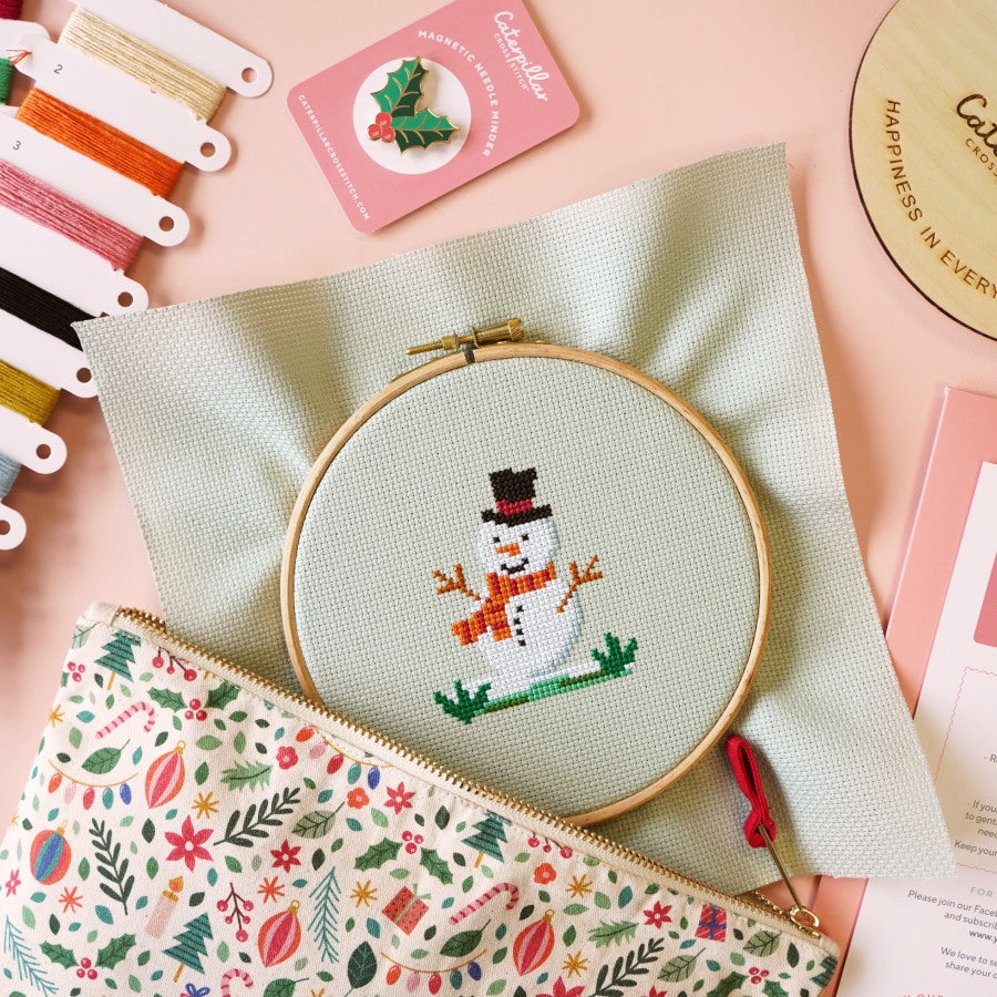 Hello Holly Christmas Cross Stitch-a-Long