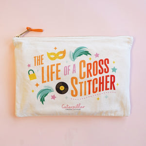 The Life of a Cross Stitcher Project Bag