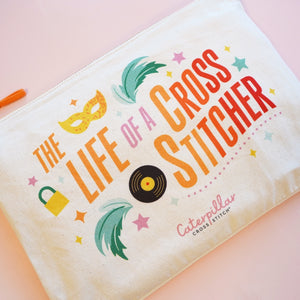 The Life of a Cross Stitcher Project Bag