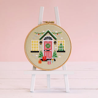 Mistletoe Lane Cross Stitch PDF Pattern