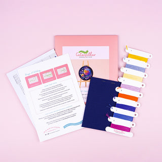 Out of this World Cross Stitch Kit supplies