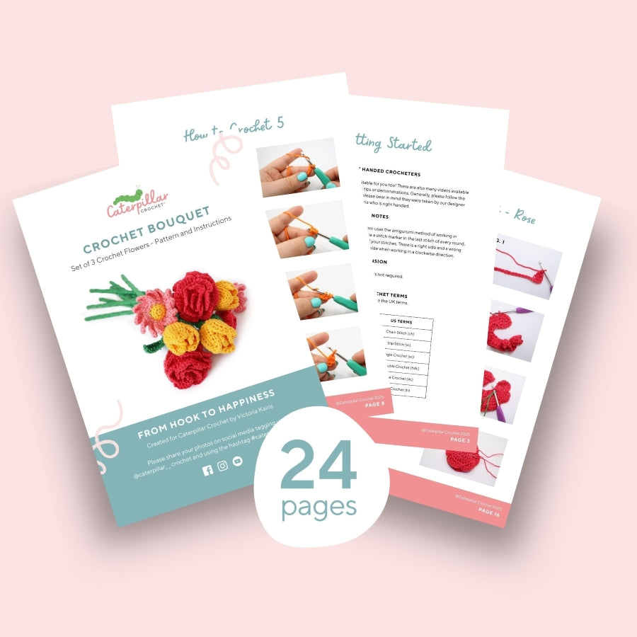 Crochet Bouquet Kit