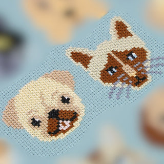 Paws & Pals Cross Stitch-a-Long