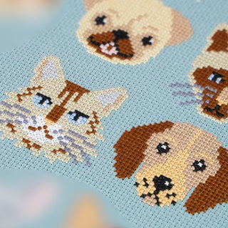 Paws & Pals Cross Stitch-a-Long