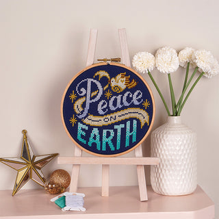 Peace on Earth Cross Stitch Kit