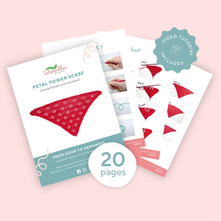 Petal Power Scarf Instruction Booklet
