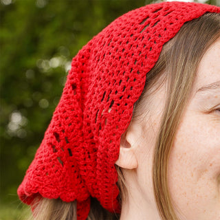 Petal Power Scarf - Headscarf Close Up