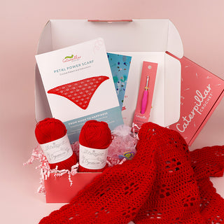 Petal Power Scarf Crochet Kit