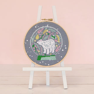 Polar Globe Cross Stitch PDF Pattern