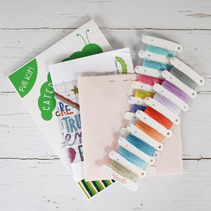 Positivity Rules - Cross Stitch Kit or Pattern