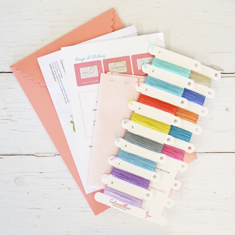 Positivity Rules - Cross Stitch Kit or Pattern