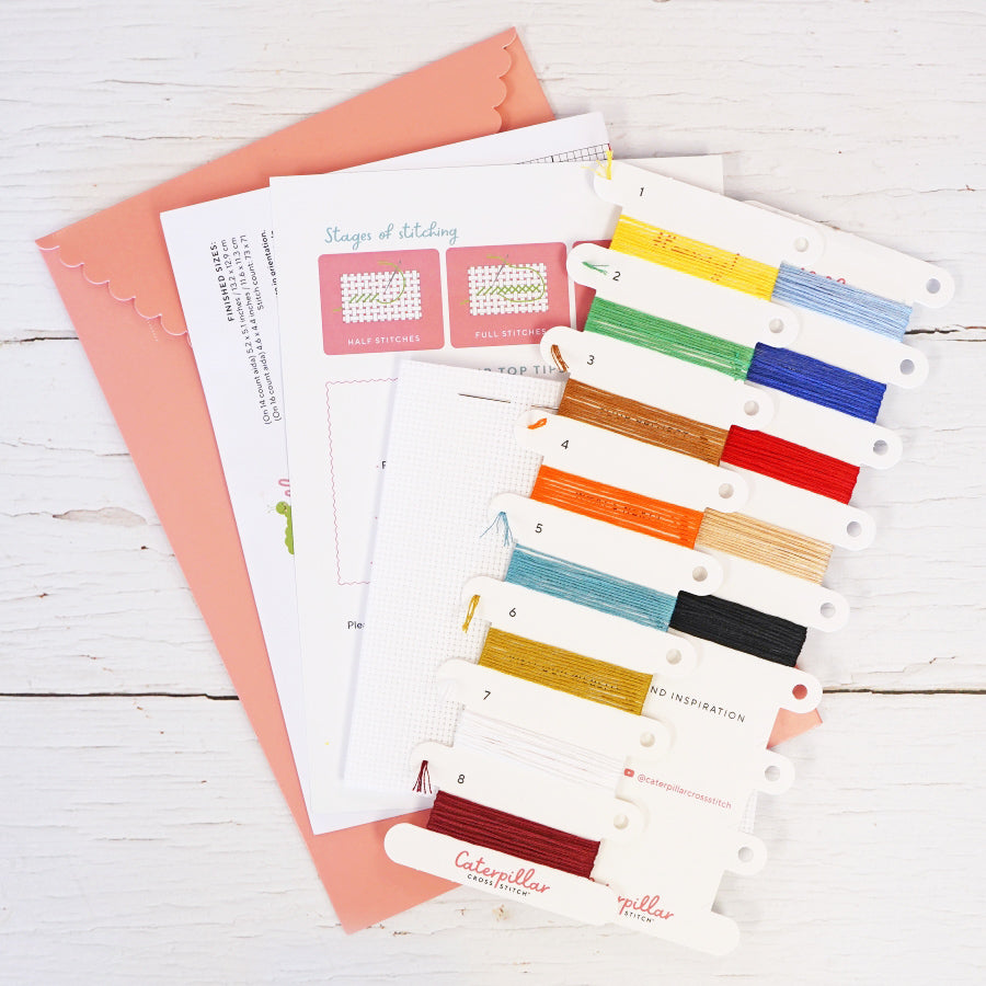 Ready Set Stitch Sports-themed Cross Stitch supplies
