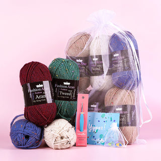 Scandi Winter Blanket CAL kit supplies