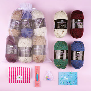 Scandi Winter Blanket CAL kit supplies