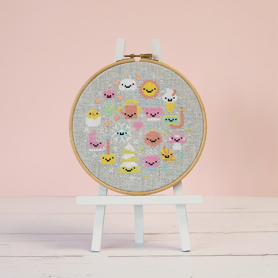 Seasons to Smile Cross Stitch Kit