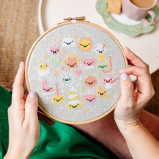 Seasons to Smile Cross Stitch Design