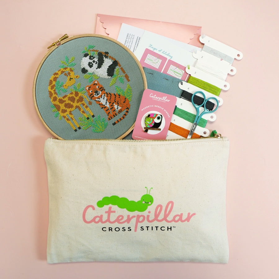 Tropical Friends Cross Stitch Starter Pack